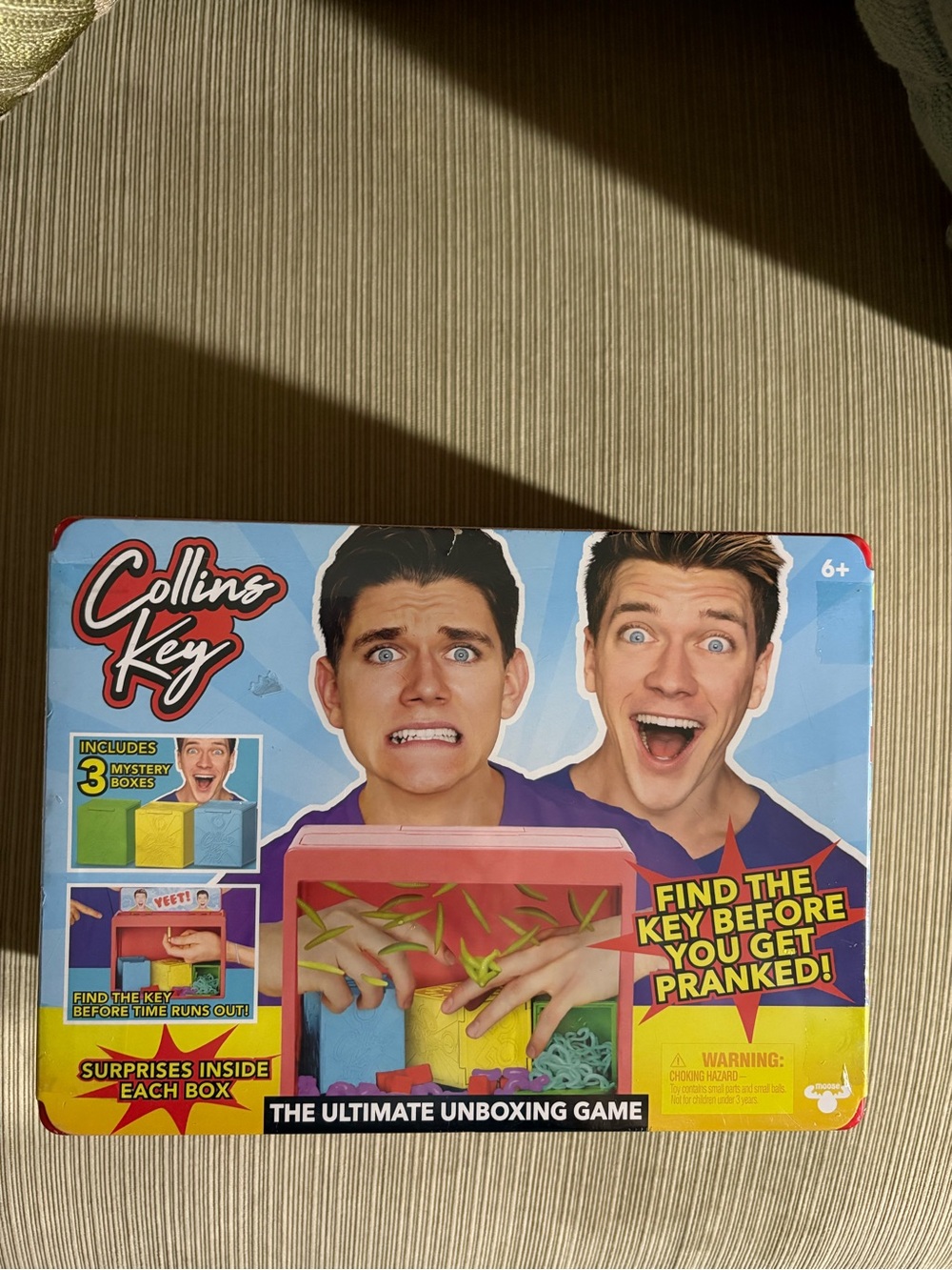 Collings key the ultimate unboxing game